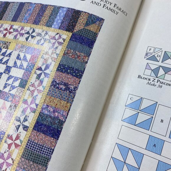 Quilters Newsletter Magazine April 2000 No. 321 Edition Patterns Tip Articles - Picture 6 of 11